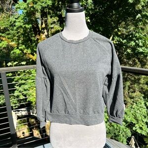 Girls Cropped Sweatshirt size L-10 used-see photos